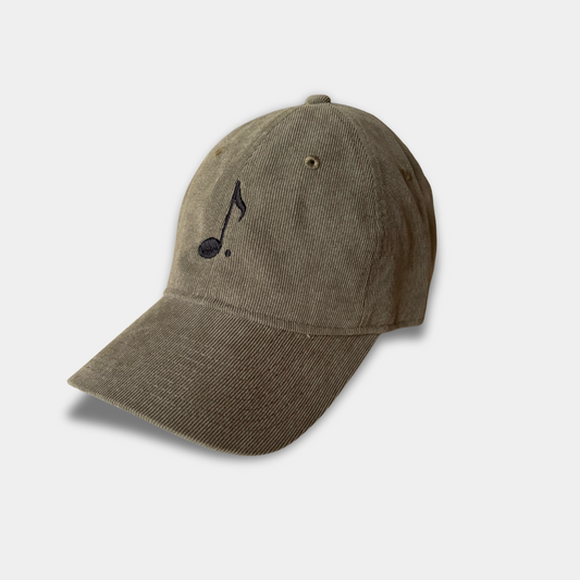 Casquette kaki en velours côtelé recyclé – Note.Paris