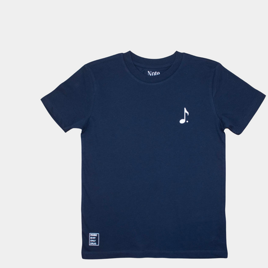 T-shirt enfant bleu marine – Note.Paris